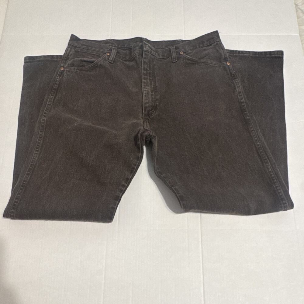 Vintage Wrangler Brown Denim Jeans Made in USA
